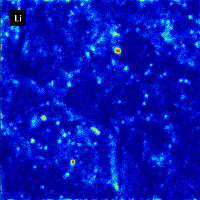 SEI研究中更深層次的Li分佈變化
